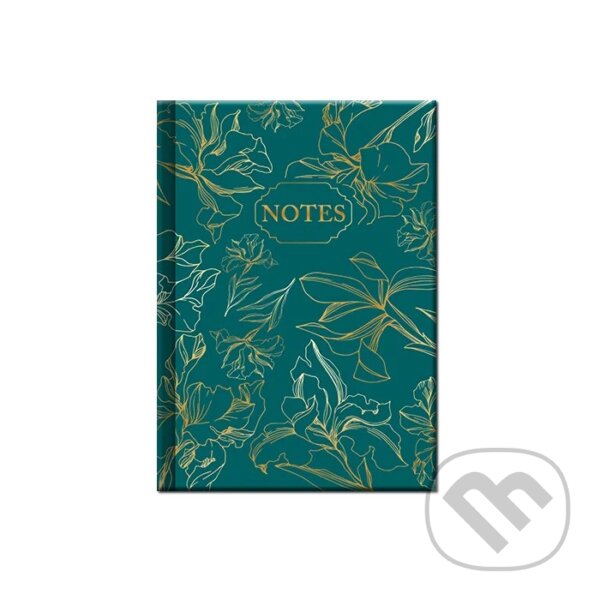 Levně Notes Mini - Tyrkys (linajkovaný)