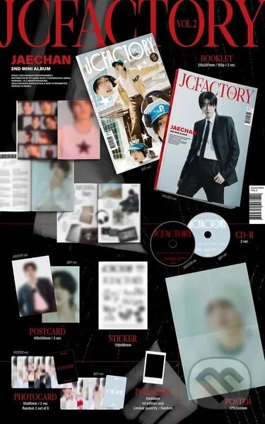 Levně Jaechan (Dkz): Jcfactory_Vol.2 / Photobook edition