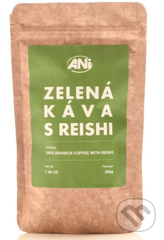 Zelená Reishi Káva Arabika 200g - Brazília