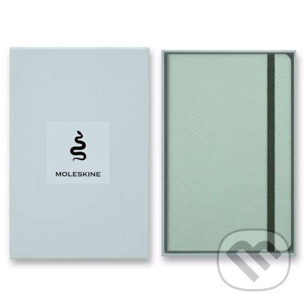 Levně Moleskine - zápisník Snake Vegea (limitovaná edícia, stredný, linajkovaný, pevná väzba, elastické zatváranie)