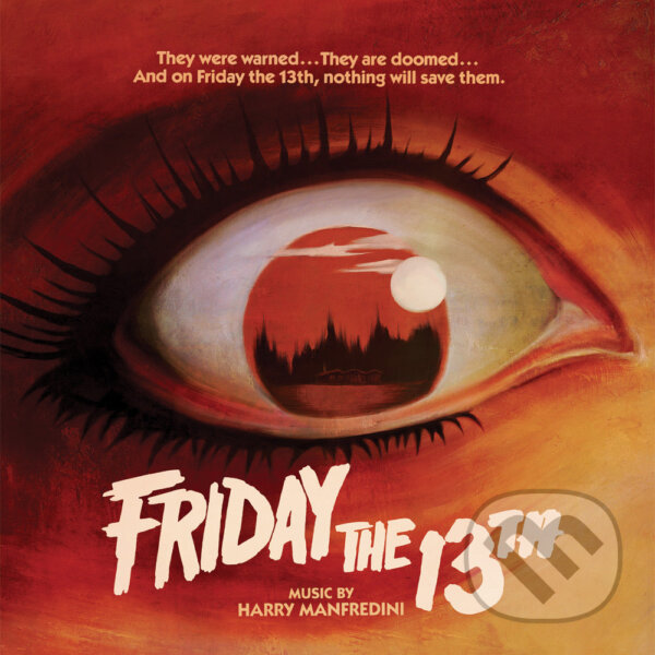 Levně Harry Manfredini: Friday The 13Th LP (Silver with Black, Red and Metallic Gold Splatter)