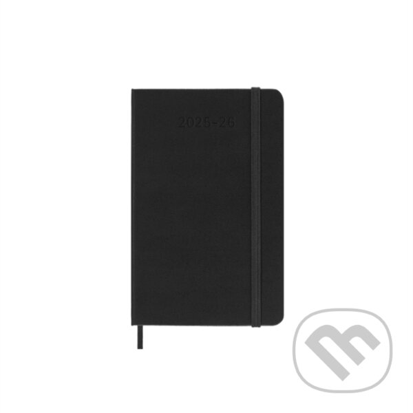 Moleskine – 18-mesačný týždenný horizontálny diár 2025/2026 - čierny (Moleskine). Moleskine, 2025