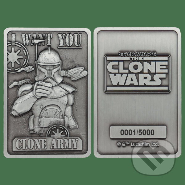 Zberateľský ingot Star Wars: Clone Wars - Captain Rex (). , 2025