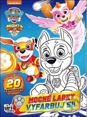 Levně Vyfarbuj si! Labková patrola Silné labky - kniha z kategorie Omaľovávanky, vystrihovanie, papier