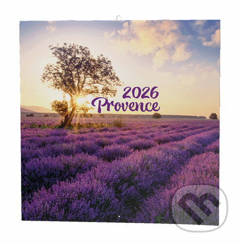 Provence 2026 - nástěnný kalendář (Baloušek). Baloušek, 2025