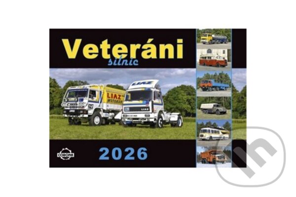 Nástěnný kalendář Veteráni silnic 2026 - Jan Šmíd