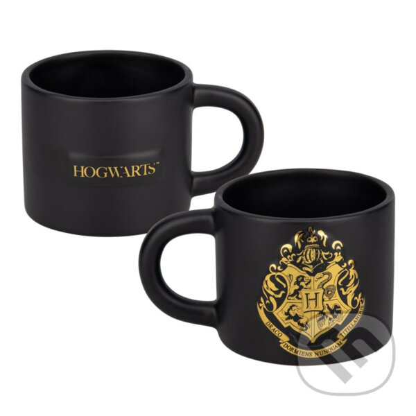 Hrnek Harry Potter - Hogwarts Crest Černá