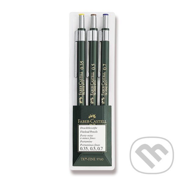 Levně Mechanická ceruzka Faber-Castell TK Fine - súprava 3 ks