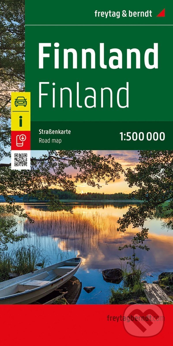 Levně Fínsko 1: 500 000 / automapa - kniha z kategorie Mapy Európy