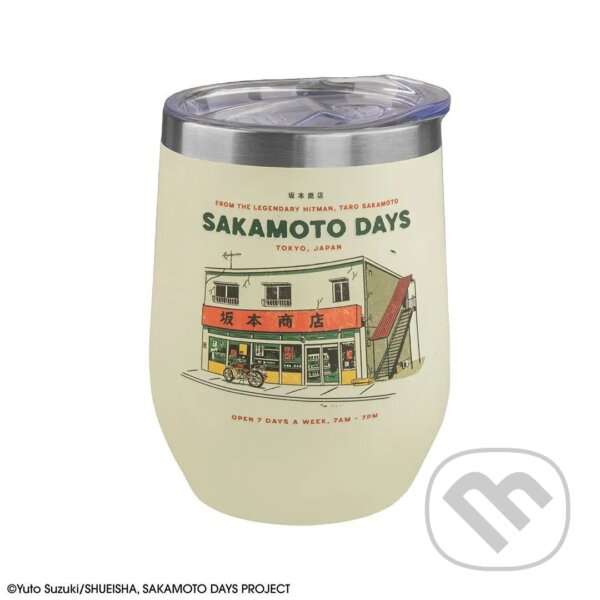 Levně Sakamoto Days Cestovný hrnček - Sakamoto 350 ml