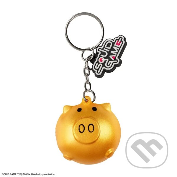 Levně Squid Game Kľúčenka - Piggy Bank