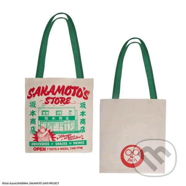 Levně Sakamoto Days Látková taška - Sakamoto’s Store