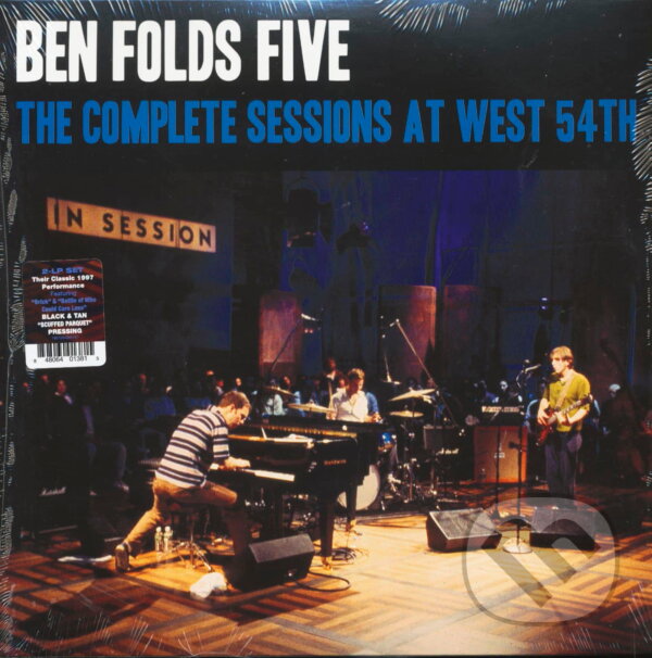 Levně Ben Folds Five: Complete Sessions at West 54th (tan & black scuffed parquet) LP