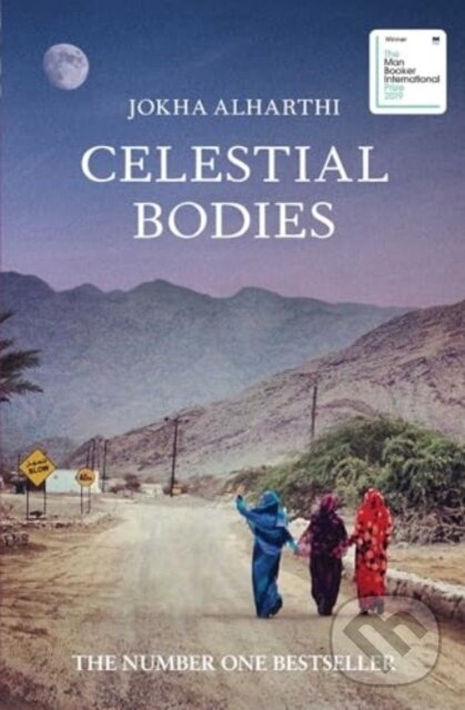 Kniha: Celestial Bodies (Jokha Alharthi). Simon & Schuster, 2024