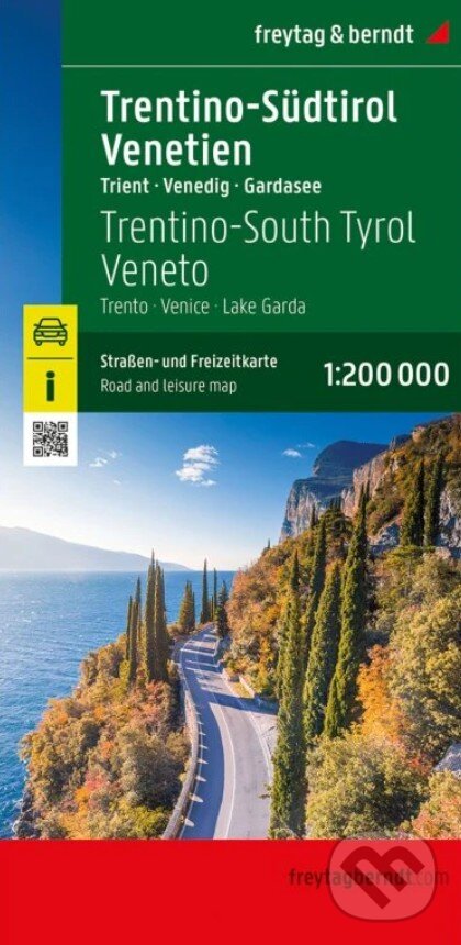 Levně Trentino- Južné Tirolsko- Benátsko 1: 200 000 - kniha z kategorie Mapy Európy