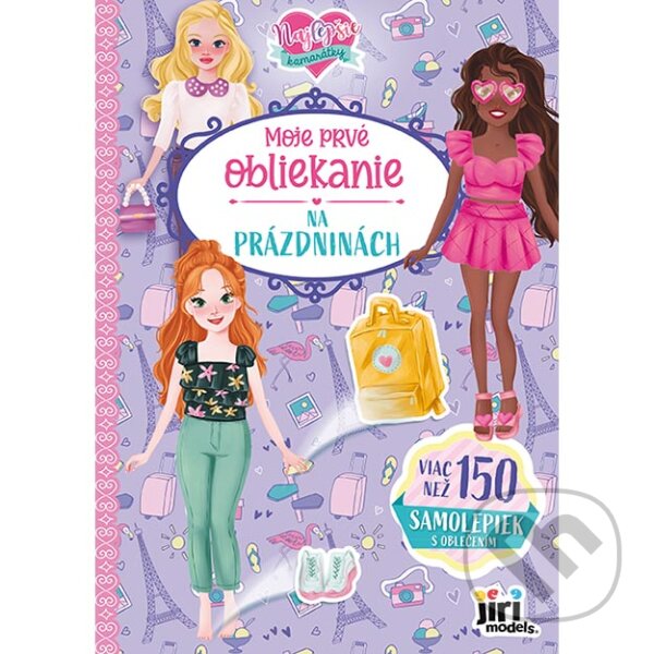Levně Moje prvé obliekanie: Na prázdninách (Viac než 150 samolepiek s oblečením) - kniha z kategorie Samolepky