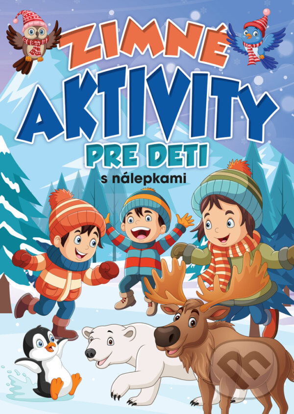 Levně Zimné aktivity pre deti s nálepkami - kniha z kategorie Hravé úlohy