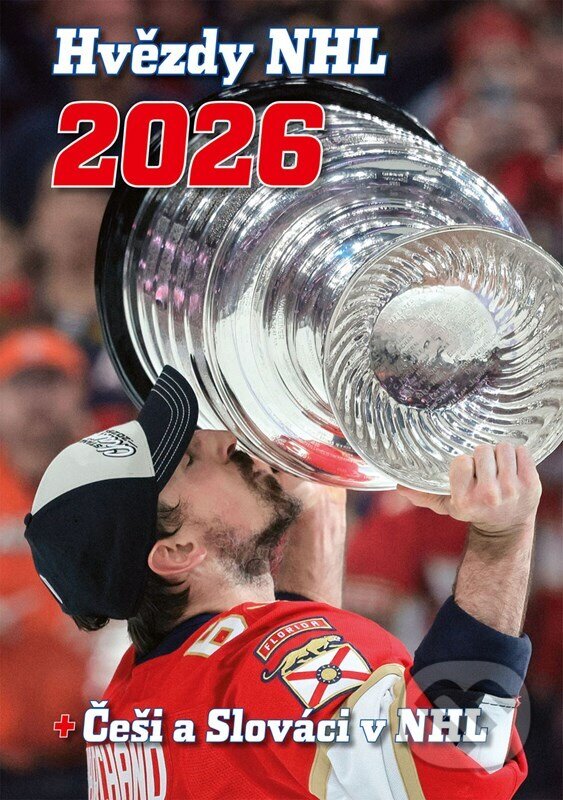 Kniha: Hvězdy NHL 2026 (Jan Velart, Dan Hübsch, Patrik Czepiec a Miroslav Votava). Alicanto, 2025