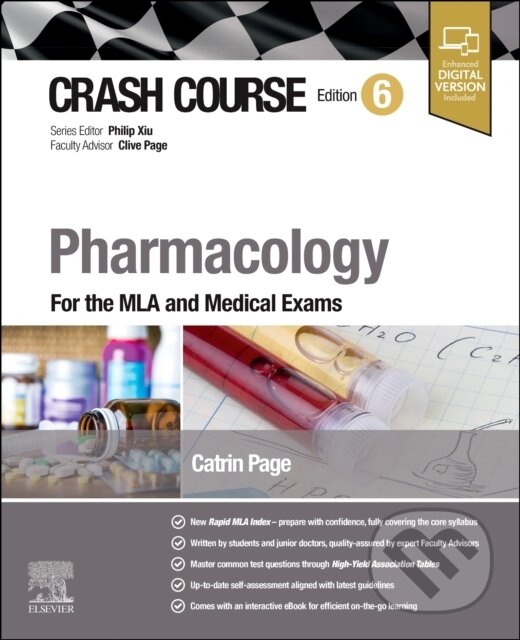 Levně Crash Course Pharmacology (For the MLA and Medical Exams) - kniha z kategorie Farmakológia a fytoterapia