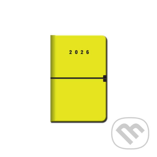 Mini diár CAPRI 2026 (neon) (Spektrum grafik). Spektrum grafik, 2025
