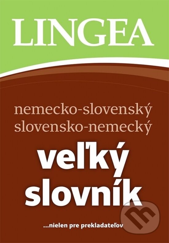 Levně Nemecko-slovenský a slovensko-nemecký veľký slovník - kniha z kategorie Jazykové učebnice a slovníky
