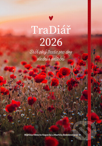 TraDiář 2026 (Martina Viktorie Kopecká a Martina Boledovičová). Smart Press, 2025