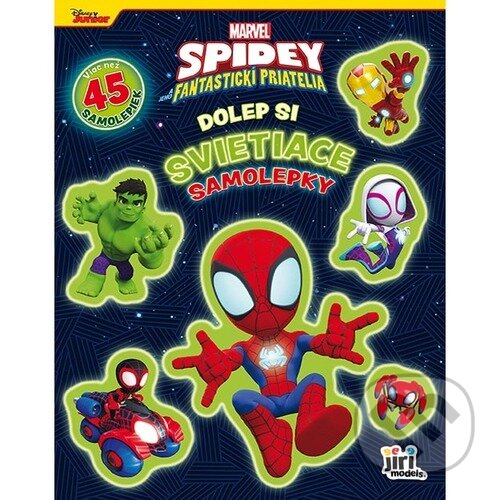 Levně Dolep si svietiace samolepky Spidey - kniha z kategorie Samolepky