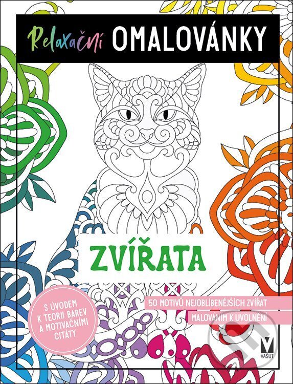 Relaxační omalovánky Zvířata