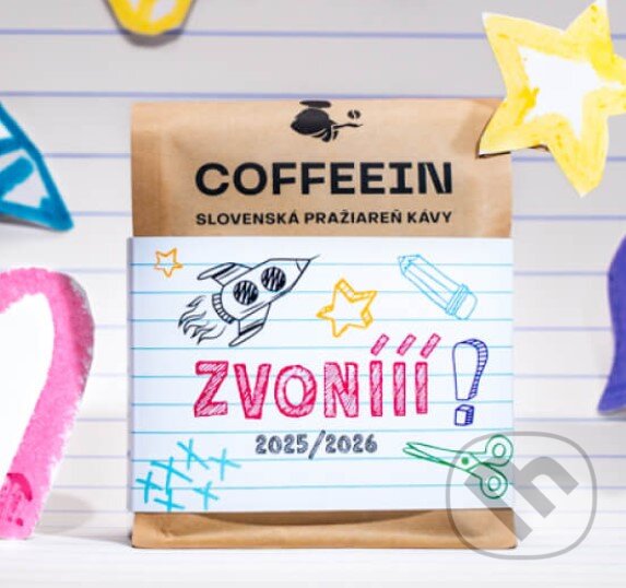 Kávy a čaje: Zvonííí - káva pre učiteľov (COFFEEIN). COFFEEIN