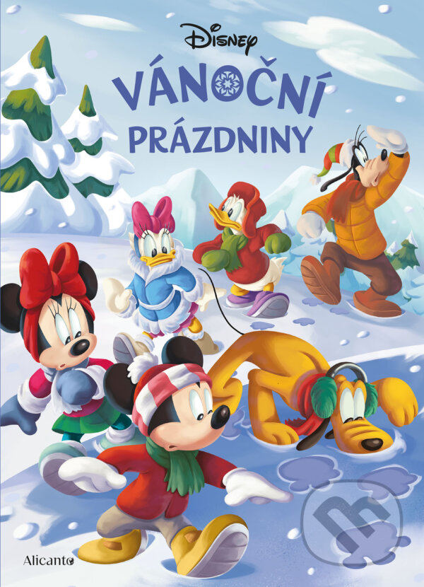 E-kniha: Disney - Vánoční prázdniny (Autorský kolektív). Alicanto, 2025
