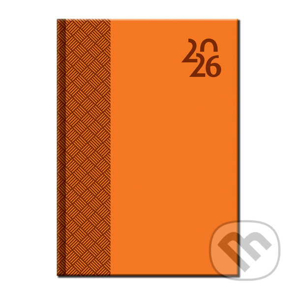 Manager diár VENETIA 2026 (oranžový) (Spektrum grafik). Spektrum grafik, 2025