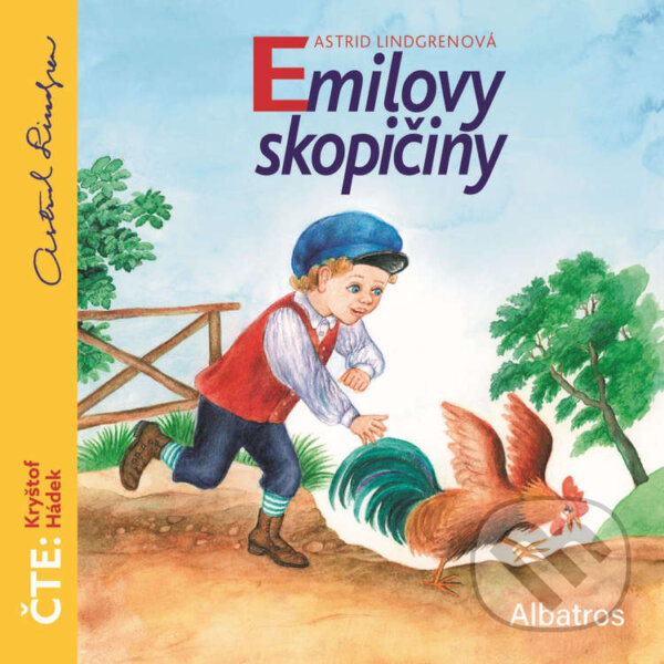Audiokniha: Emilovy skopičiny (Astrid Lindgrenová). Albatros SK, 2025