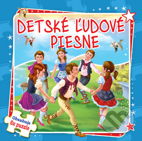 Levně Detské ľudové piesne (Obsahuje 6x puzzle) - kniha z kategorie Hádanky a riekanky