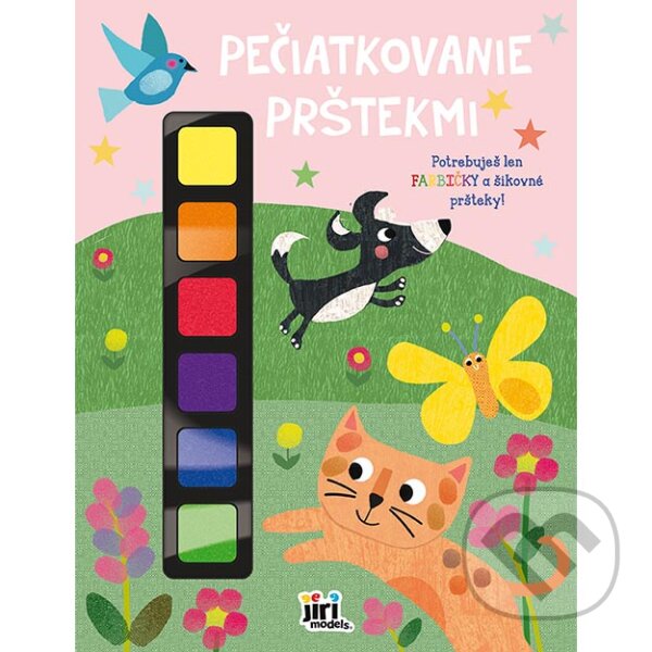 Levně Pečiatkovanie prstíkmi: Zvieratká - kniha z kategorie Omaľovávanky, vystrihovanie, papier