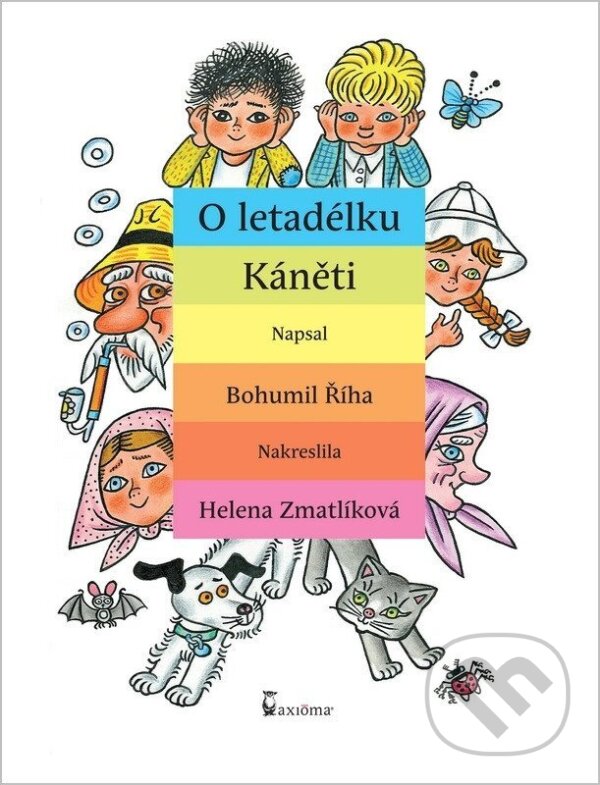 Kniha: O letadélku Káněti (Bohumil Říha). Axióma, 2025