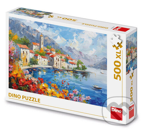 Levně Puzzle 500XL Malovaná zátoka - puzzle z kategorie Mestá a stavby