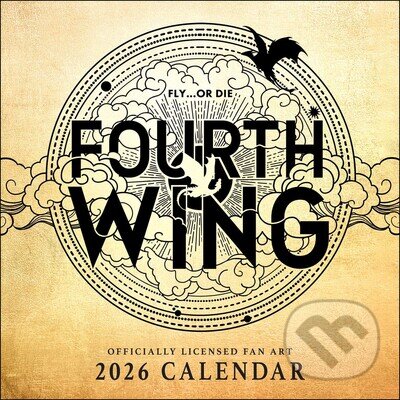 Levně Fourth Wing: Officially Licensed Fan Art 2026 Wall Calendar