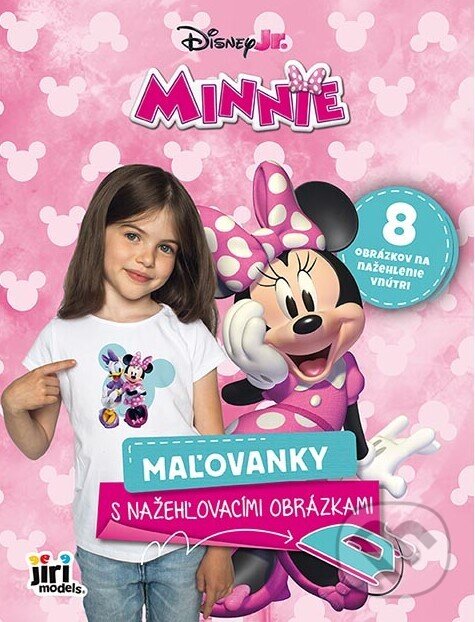 Levně Maľovanky s nažehľovacími obrázkami Minnie - kniha z kategorie Omaľovávanky, vystrihovanie, papier