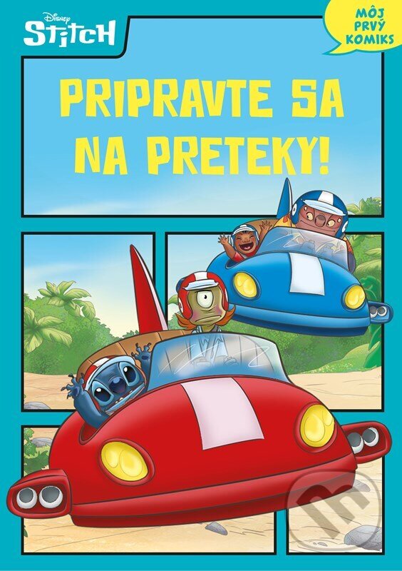 Levně Stitch: Pripravte sa na preteky (Môj prvý komiks) - kniha z kategorie Komiksy