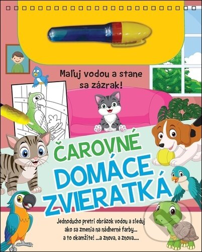 Levně Čarovné domáce zvieratká - kniha z kategorie Omaľovávanky