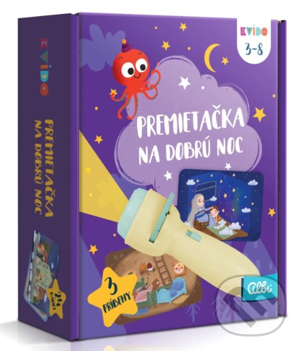 Levně Kvído: Žltá premietačka na dobrú noc - hra z kategorie Ostatné