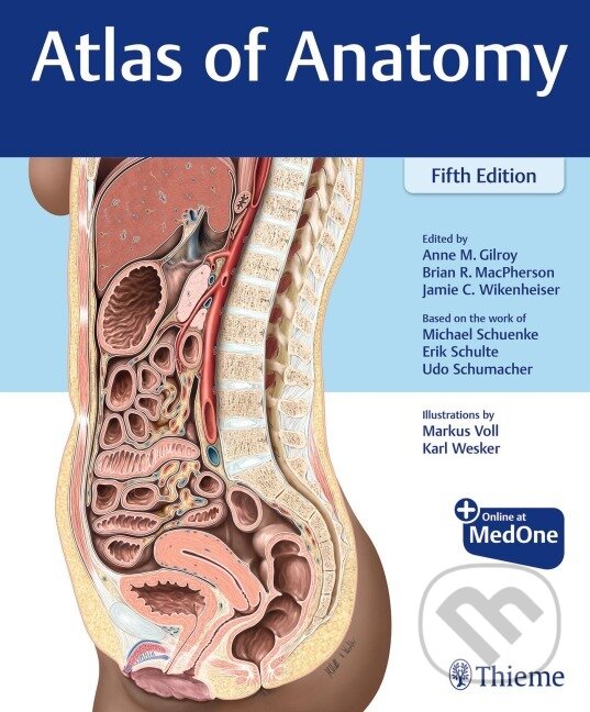 Levně Atlas of Anatomy, Fifth Edition - Anne M Gilroy - kniha z kategorie Medicína