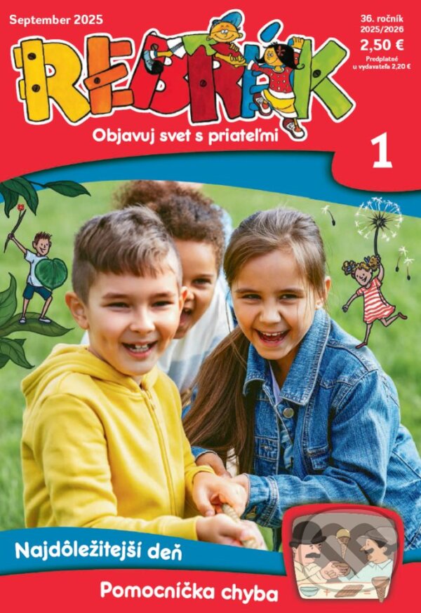 Levně Rebrík, september 2025 (1. číslo, 36. ročník)