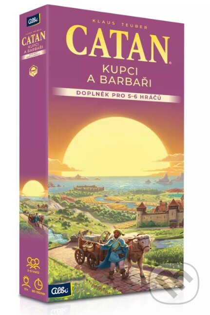 Levně Catan: Kupci a barbaři 5-6 hráčov edícia 2025 - hra z kategorie Ostatné