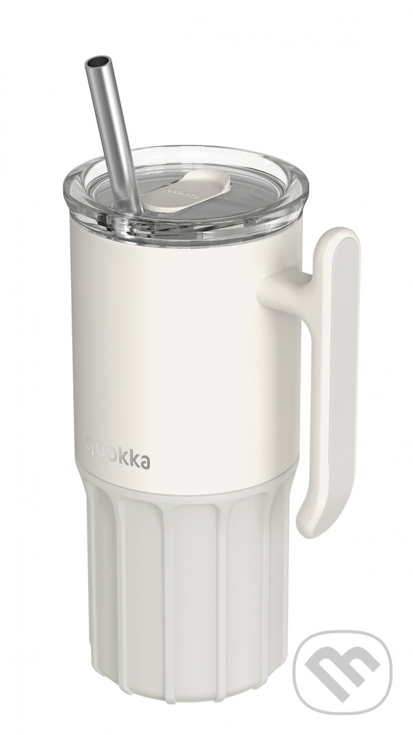 Levně Nerezový termohrnček so slamkou Umi Ivory 720 ml