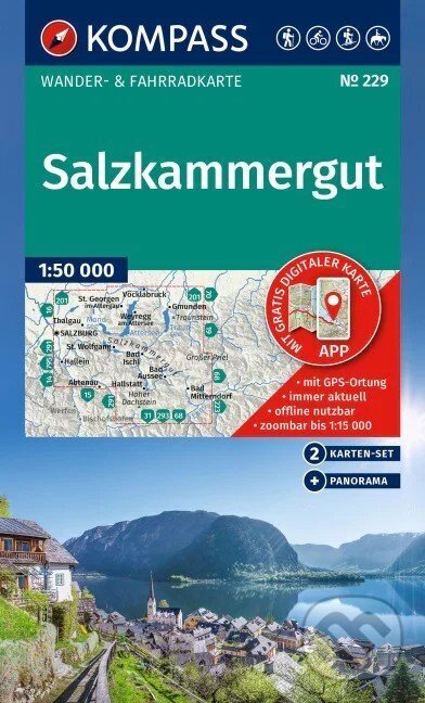 Levně Salzkammergut 1: 50 000