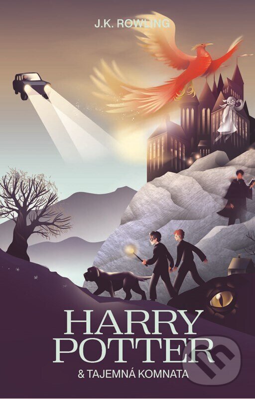 Kniha Harry Potter a Tajemná komnata (poškozená)