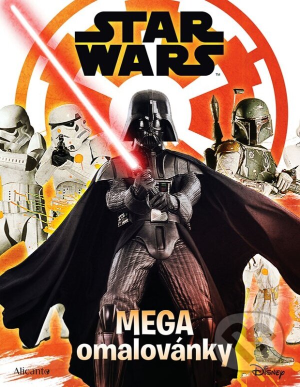 Levně Star Wars: Mega omalovánky (64 stran zábavy) - kniha z kategorie Omaľovávanky