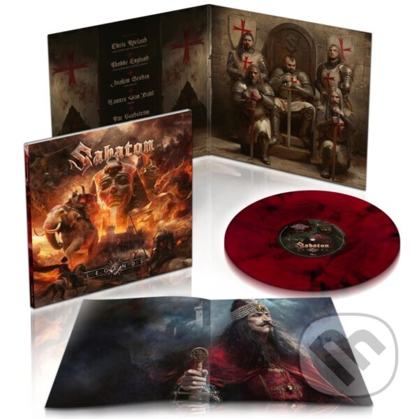 Kniha Sabaton: Legend (LP Vlad Edition, Blood Red Swirl Vinyl)