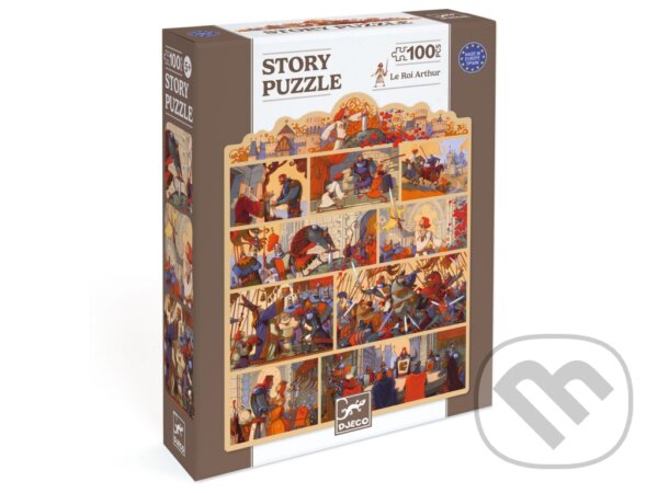 Levně Story puzzle Král Artuš - puzzle z kategorie 60 – 300 dielikov